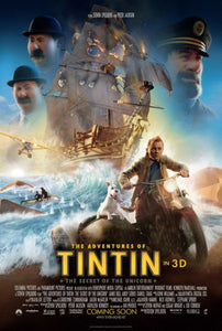 Tintin Movie Mini Poster 11inx17in