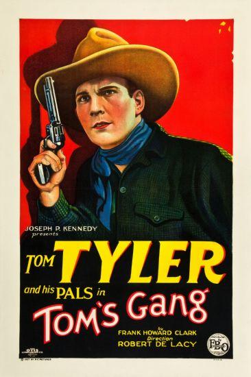 Toms Gang movie poster Sign 8in x 12in