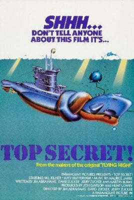 Top Secret Metal Print 8in x 12in The Poster Depot