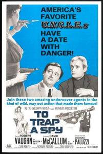 To Trap A Spy movie poster Sign 8in x 12in