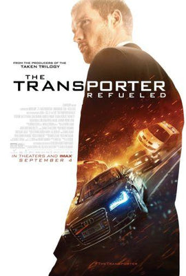 Transporter Refueled Metal Movie Poster 8in x 12in