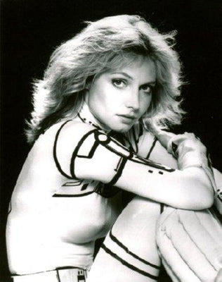 Tron Cindy Morgan Metal Movie Poster 8in x 12in