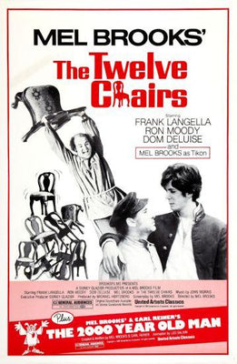The Twelve Chairs Metal Movie Poster 8in x 12in The Poster Depot