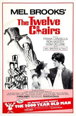 The Twelve Chairs movie poster Metal Print 8in x 12in