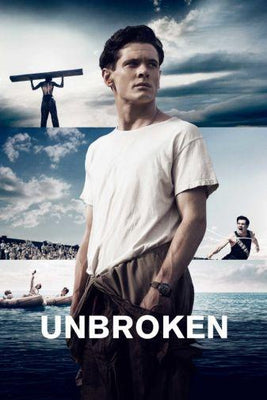 Unbroken movie poster Metal Print 8in x 12in
