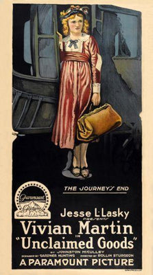 Unclaimed Goods movie poster Metal Print 8in x 12in