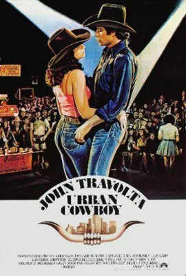 Urban Cowboy Metal Print 8in x 12in The Poster Depot