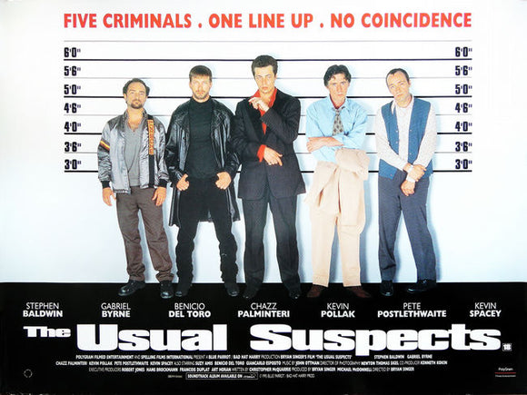 the usual suspects poster