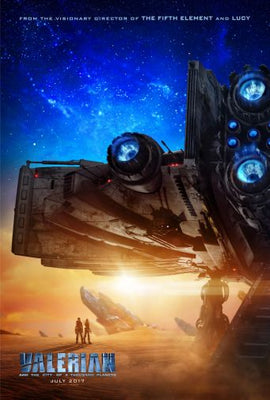 Valerian Movie Poster 11inx17in poster The Poster Depot