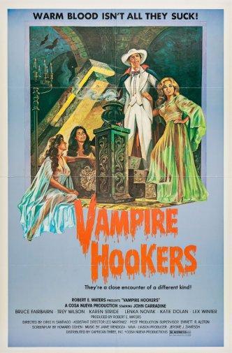 Vampire Hookers Photo Sign 8in x 12in