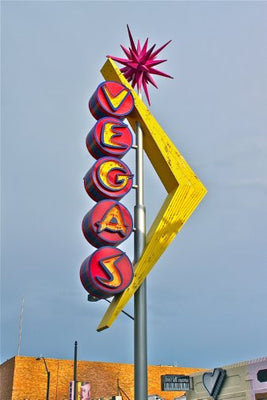 las vegasvegas sign downtown poster 11inx17in poster The Poster Depot