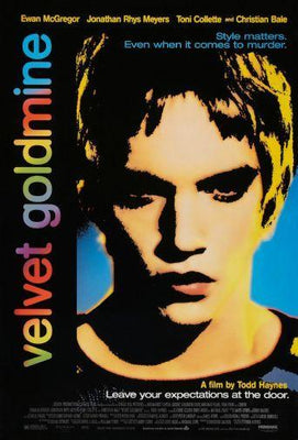 Velvet Goldmine movie poster Metal Print 8in x 12in