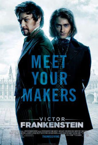 Victor Frankenstein movie poster Sign 8in x 12in