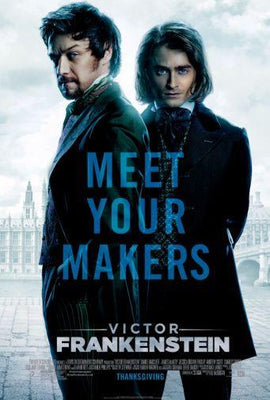 Victor Frankenstein movie poster Metal Print 8in x 12in