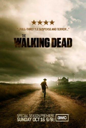Walking Dead poster tin Metal Print Wall Art