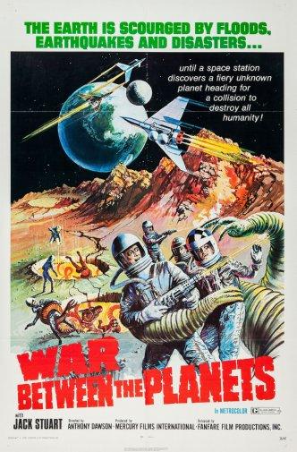 War Between The Planets Metal Print 8in x 12in The Poster Depot