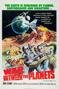 War Between The Planets Photo Sign 8in x 12in