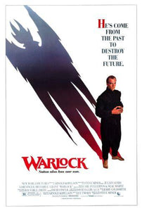 Warlock movie poster Sign 8in x 12in