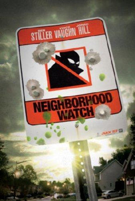 The Watch movie poster Metal Print 8in x 12in
