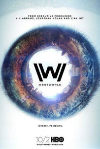 Westworld poster tin sign Wall Art