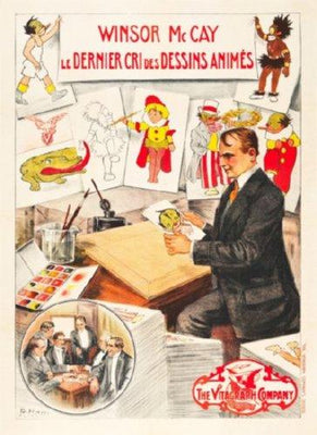 Winsor Mccay Metal Movie Poster 8in x 12in