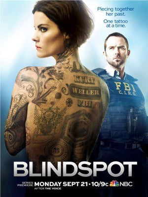 Blindspot Metal Poster Choose Style The Poster Depot