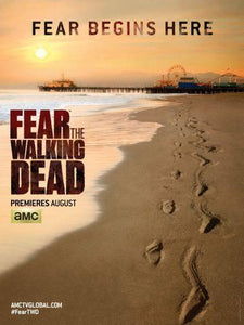 Fear The Walking Dead poster tin sign Wall Art