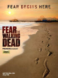 Fear The Walking Dead poster tin sign Wall Art