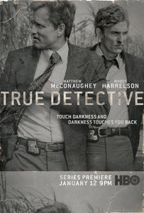 True Detective Photo Sign 8in x 12in