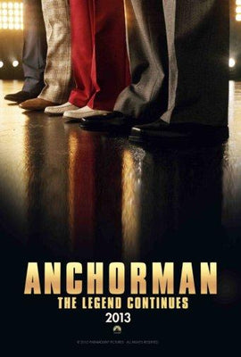 Anchorman Metal Movie Poster 8in x 12in The Poster Depot