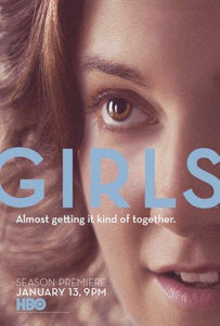 Girls Season Premiere Photo Sign 8in x 12in