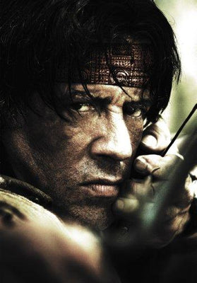 Rambo Metal Movie Poster 8in x 12in