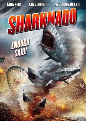 Sharknado movie poster Sign 8in x 12in