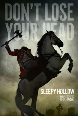 sleepy hollow poster tin Metal Print Wall Art