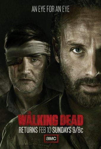 walking dead Metal Print 8in x 12in