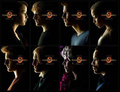 Hunger Games Movie Poster #02 27x40 All Characters 27x40 The Poster Depot