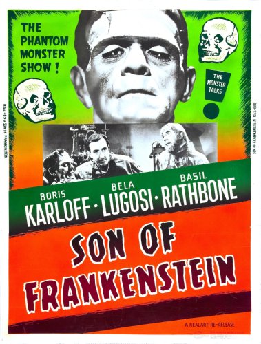 Son Of Frankenstein Movie Poster 11x17 Mini Poster in Mail/storage/gift tube