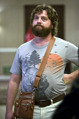 Zack Galifianakis poster tin Metal Print Wall Art