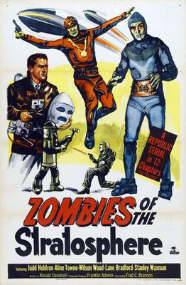 Zombies Of The Stratosphere Movie Poster 11x17 Mini Poster