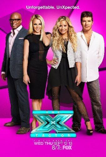 X Factor poster tin sign Wall Art