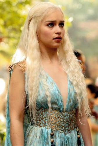 Emilia Clarke poster tin sign Wall Art