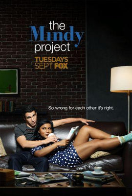 Mindy Project The poster tin Metal Print Wall Art