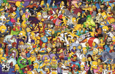 Simpsons The Poster 16x24
