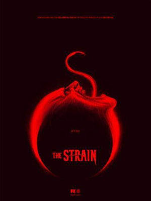 Strain The poster tin Metal Print Wall Art
